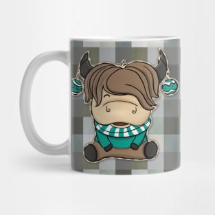 Highland Cow Patterns | Christmas Holidays Mug